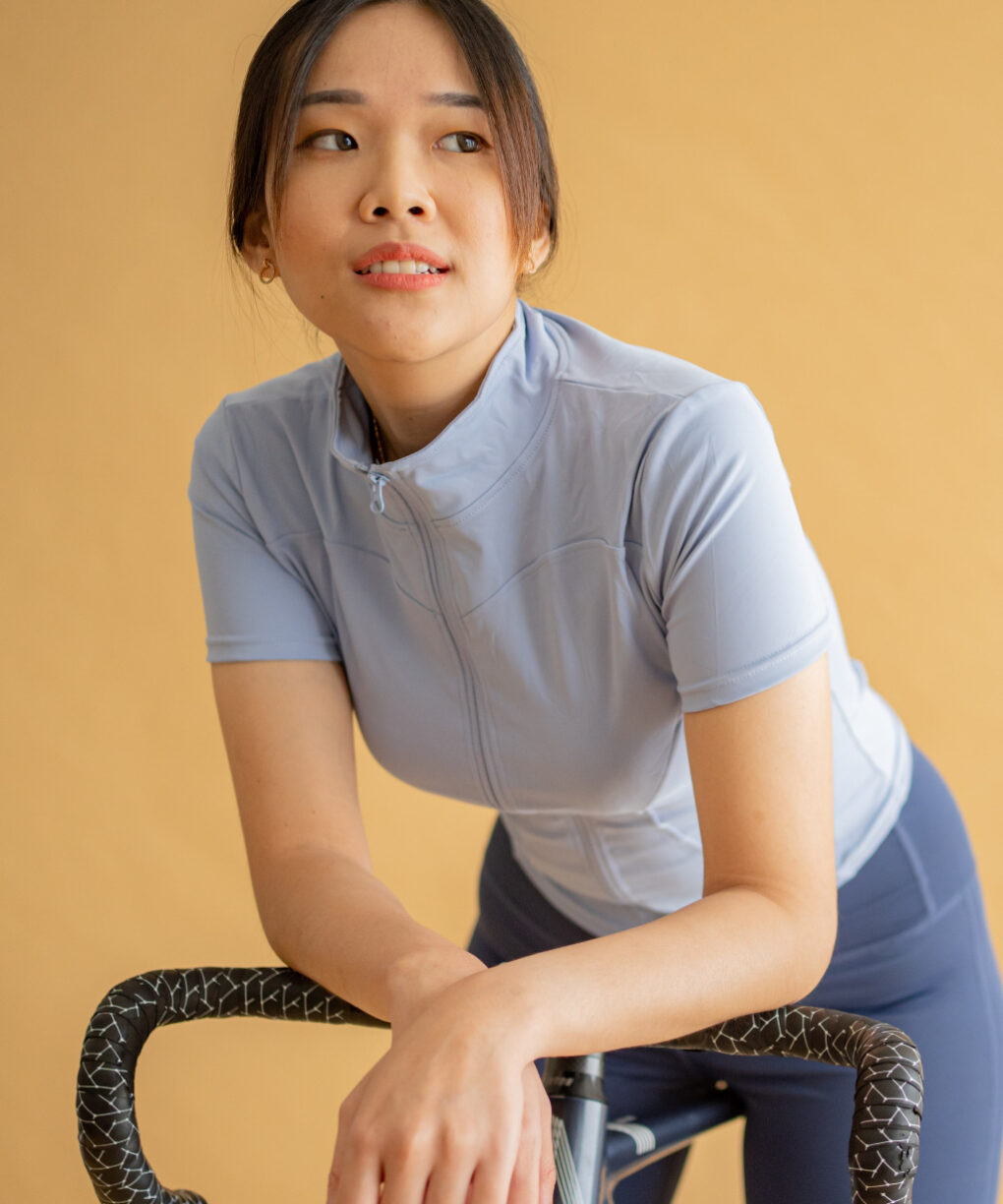 FITYOU Jenny Top Cycling and Tennis top Full Zipper