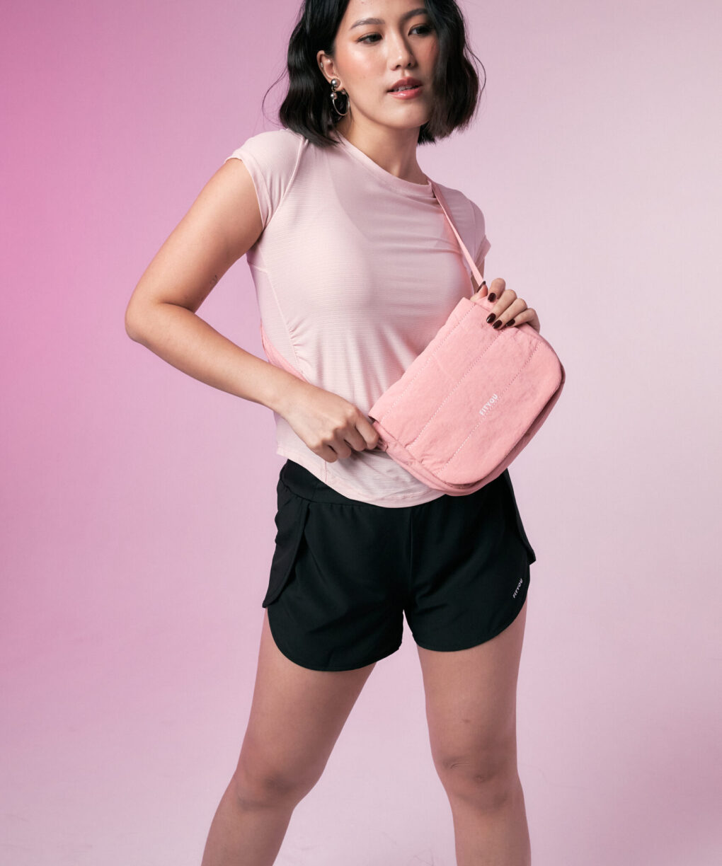 FITYOU Midi Puffer Sling Bag