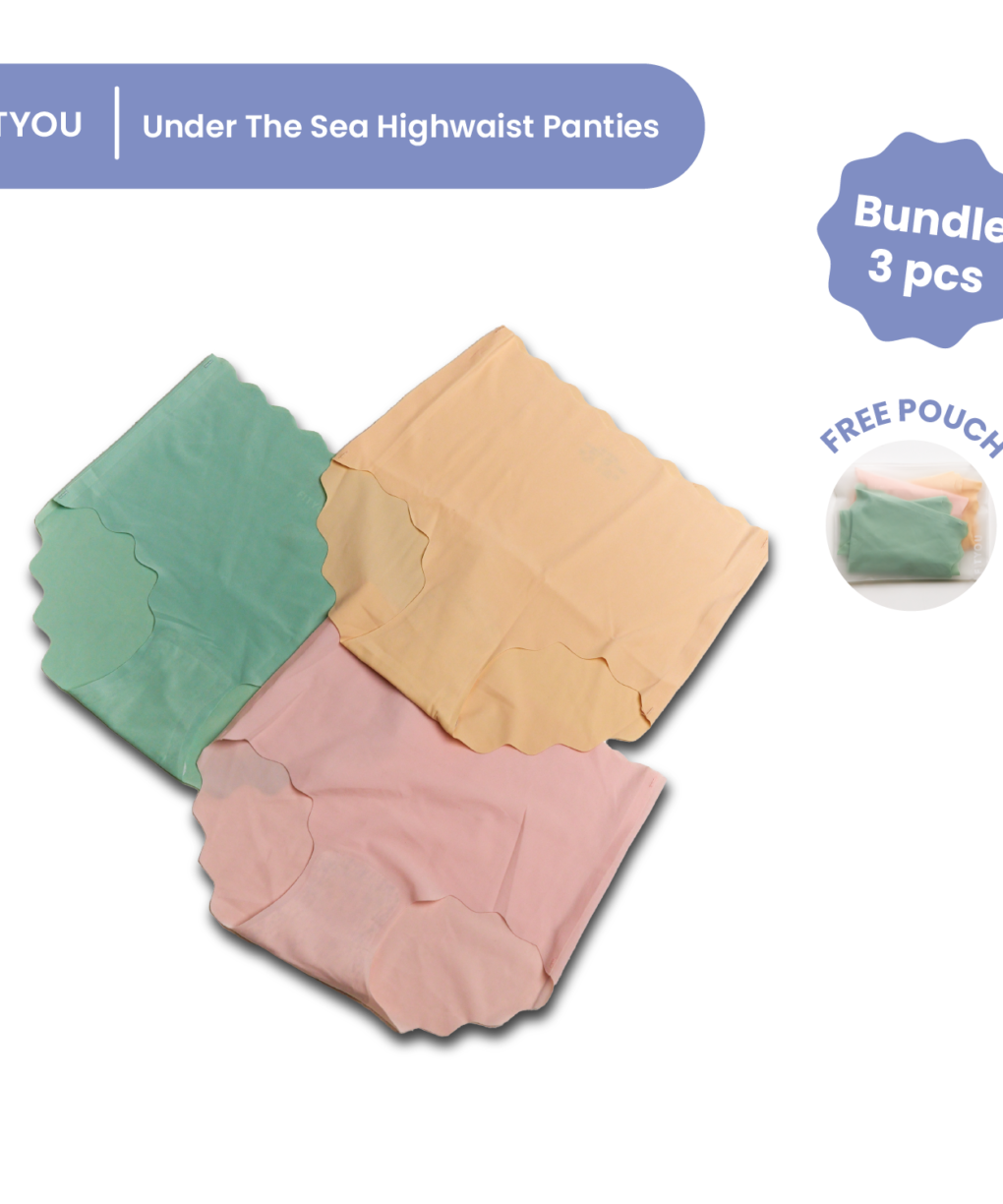FITYOU Under the sea Highwaist Panties (3pcs)