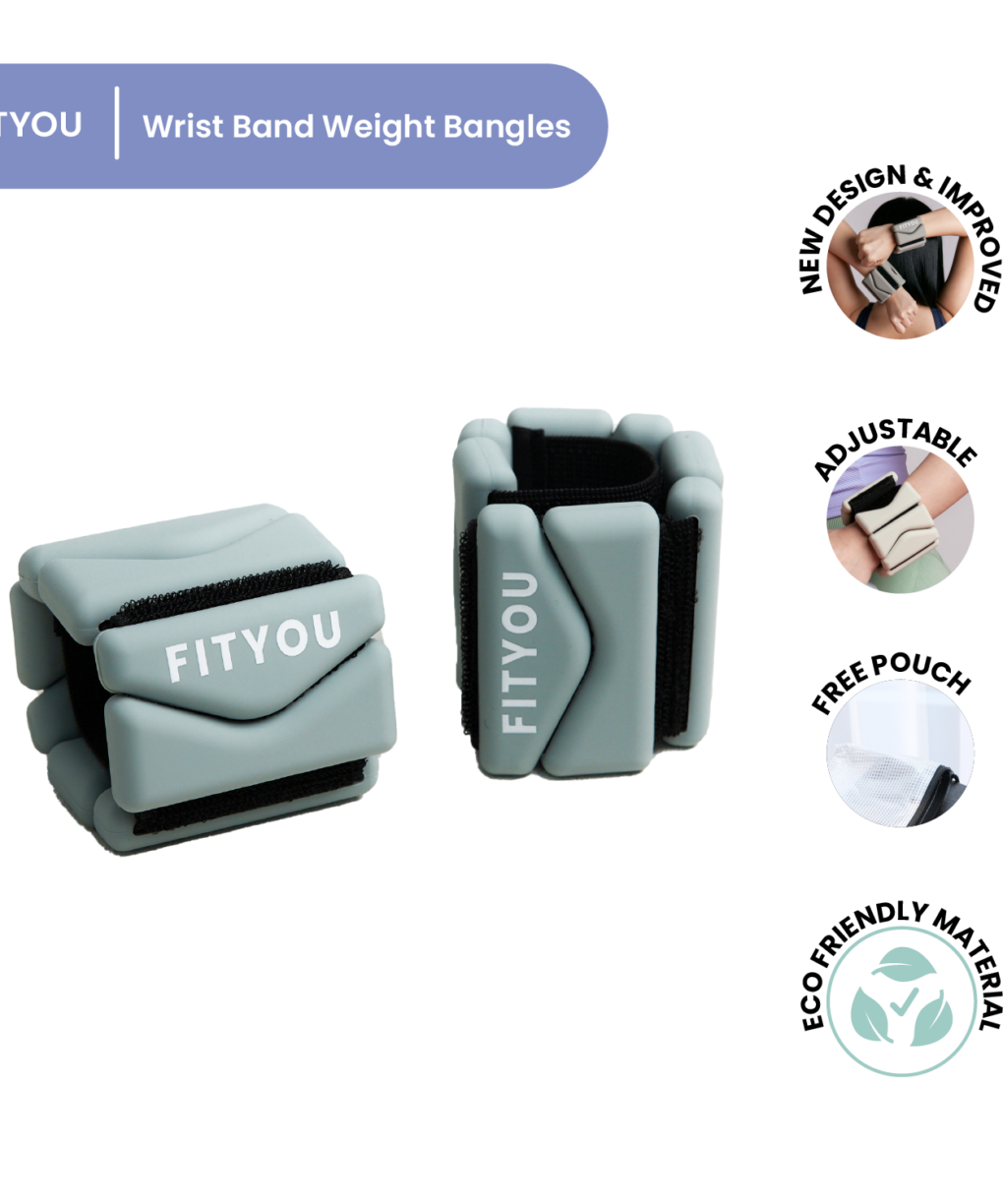 FITYOU Cyan Wristband New Design & Improved