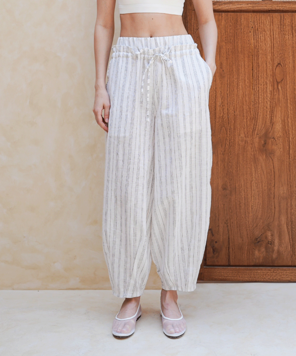 Fityou by Rona Ashtanga Pants Celana Linen Yoga Wanita